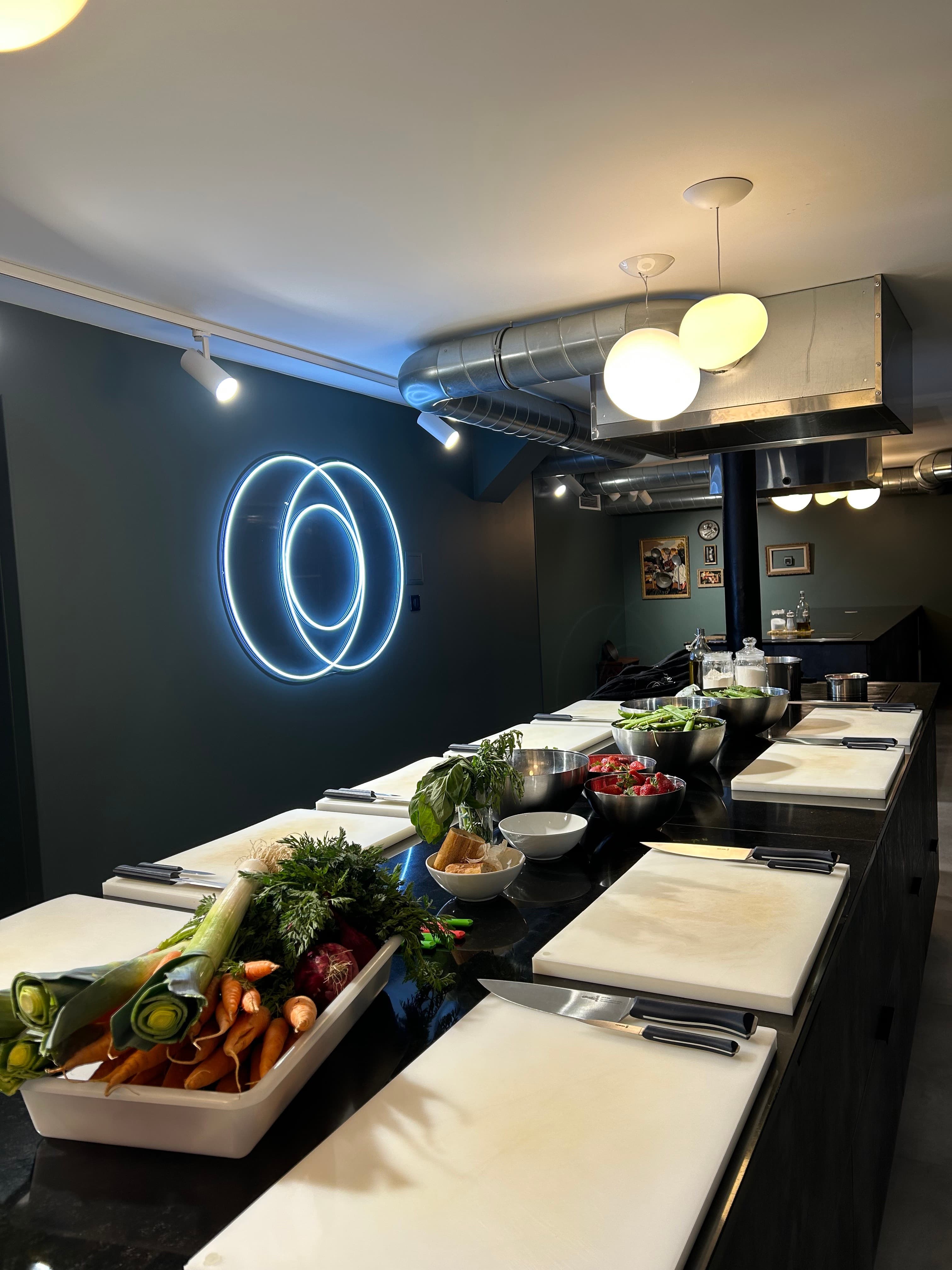 La cuisine du 3ème Cercle et ses produits de saison entiers, atelier zéro déchet, Paris 11