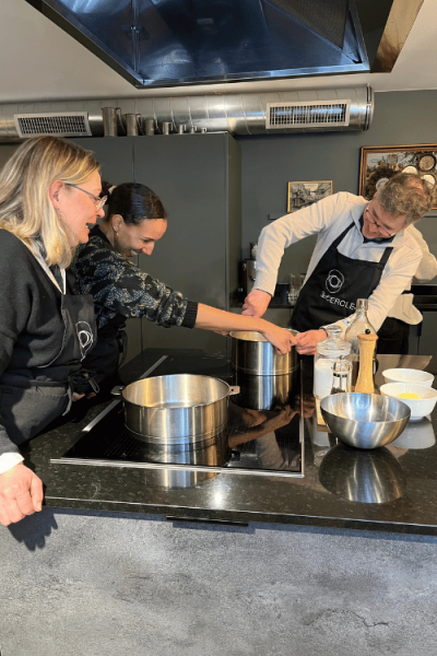 Challenge culinaire en équipe