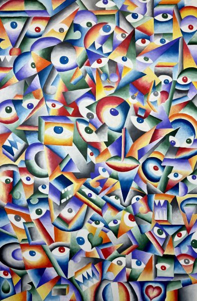 P4NEL - KINDNESS - HUILE SUR TOILE - 145 cm X 97 cm - 2025